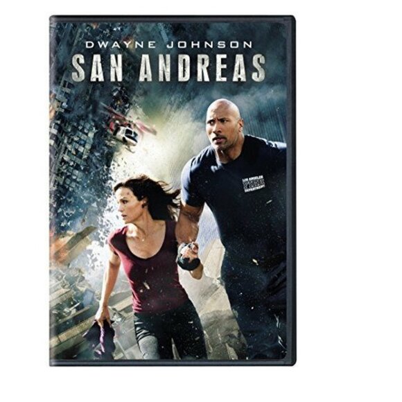 San Andreas DVD Movie Starring Dwayne Johnson Brand New Sealed - Picture 1 of 1